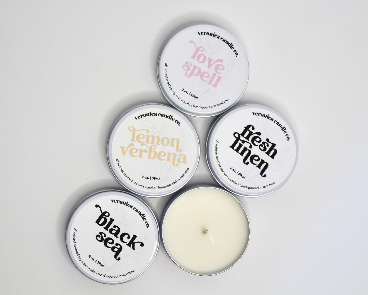2 oz. candle tin