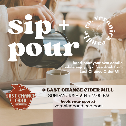 sip + pour - Last Chance Cider Mill