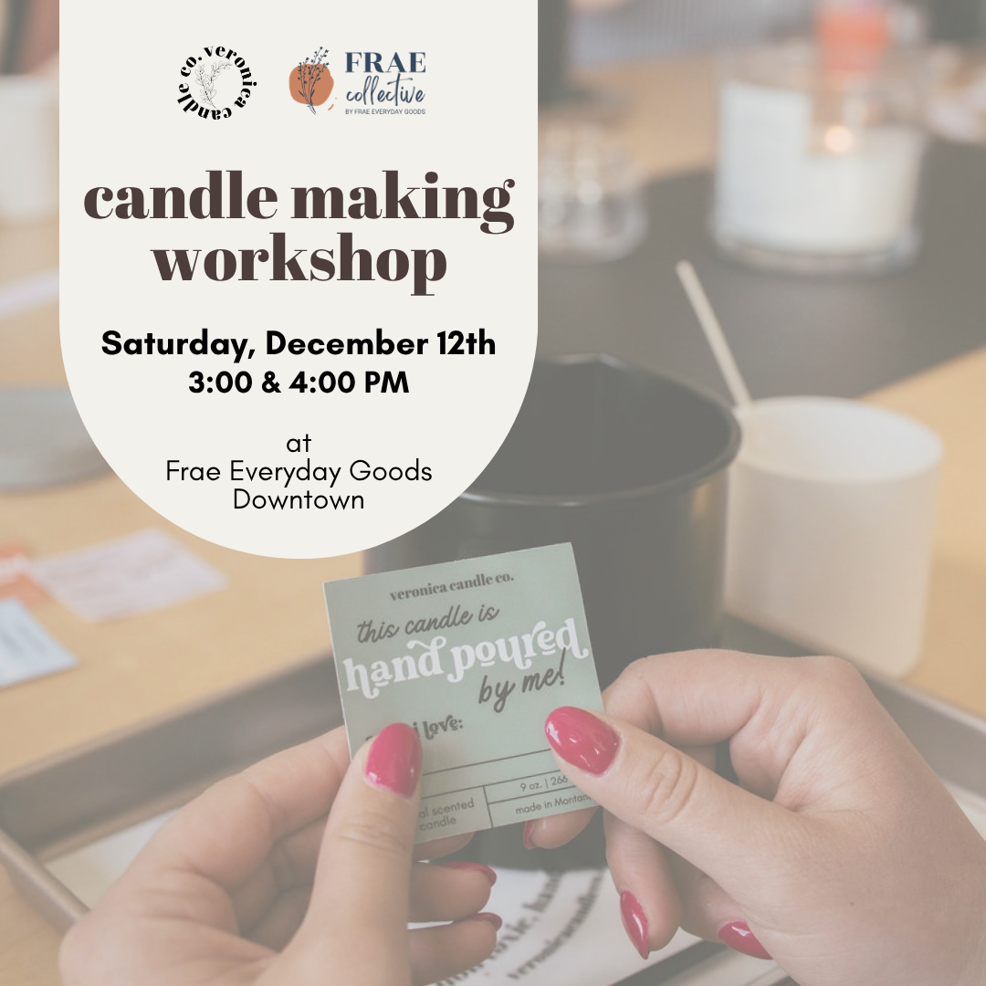 Candle Making Workshop @ FRAE