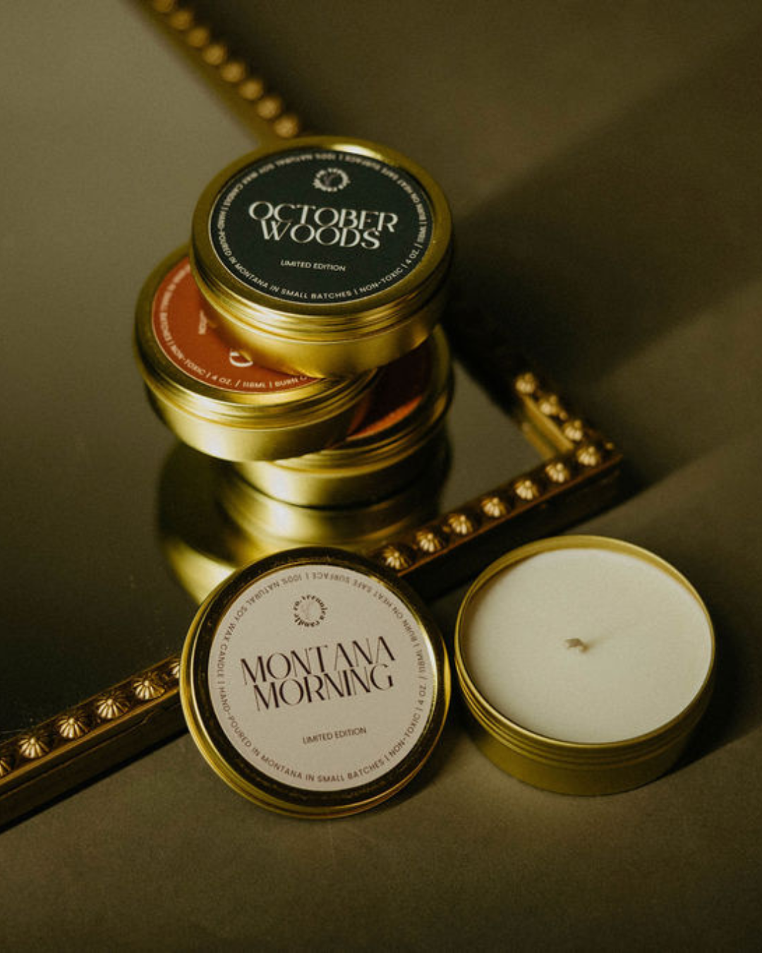 Autumn 4 oz. Candle Tin