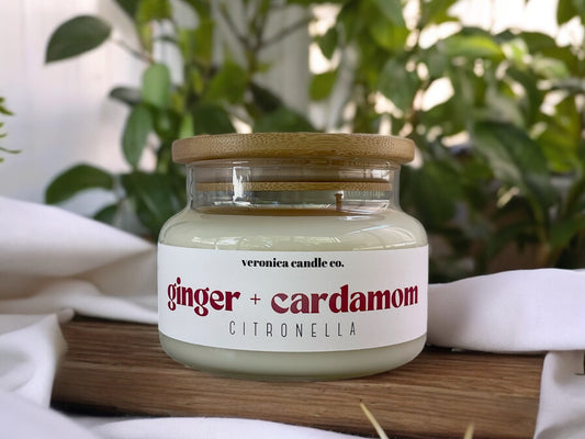 ginger + cardamom citronella