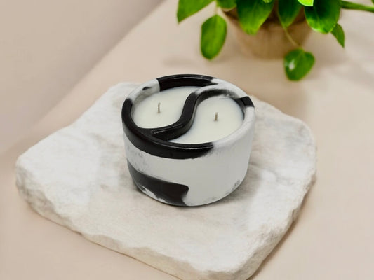 the yin-yang candle