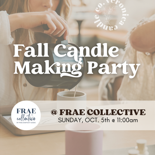Fall Candle Making @ Frae Collective